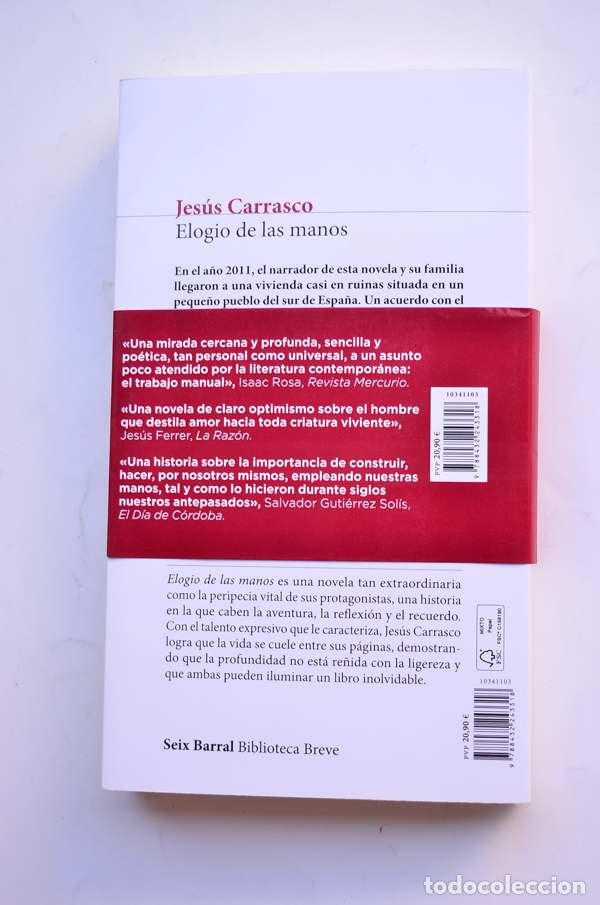 Libros de segunda mano: Elogio de las manos - CARRASCO, Jes&uacute;s - Foto 7