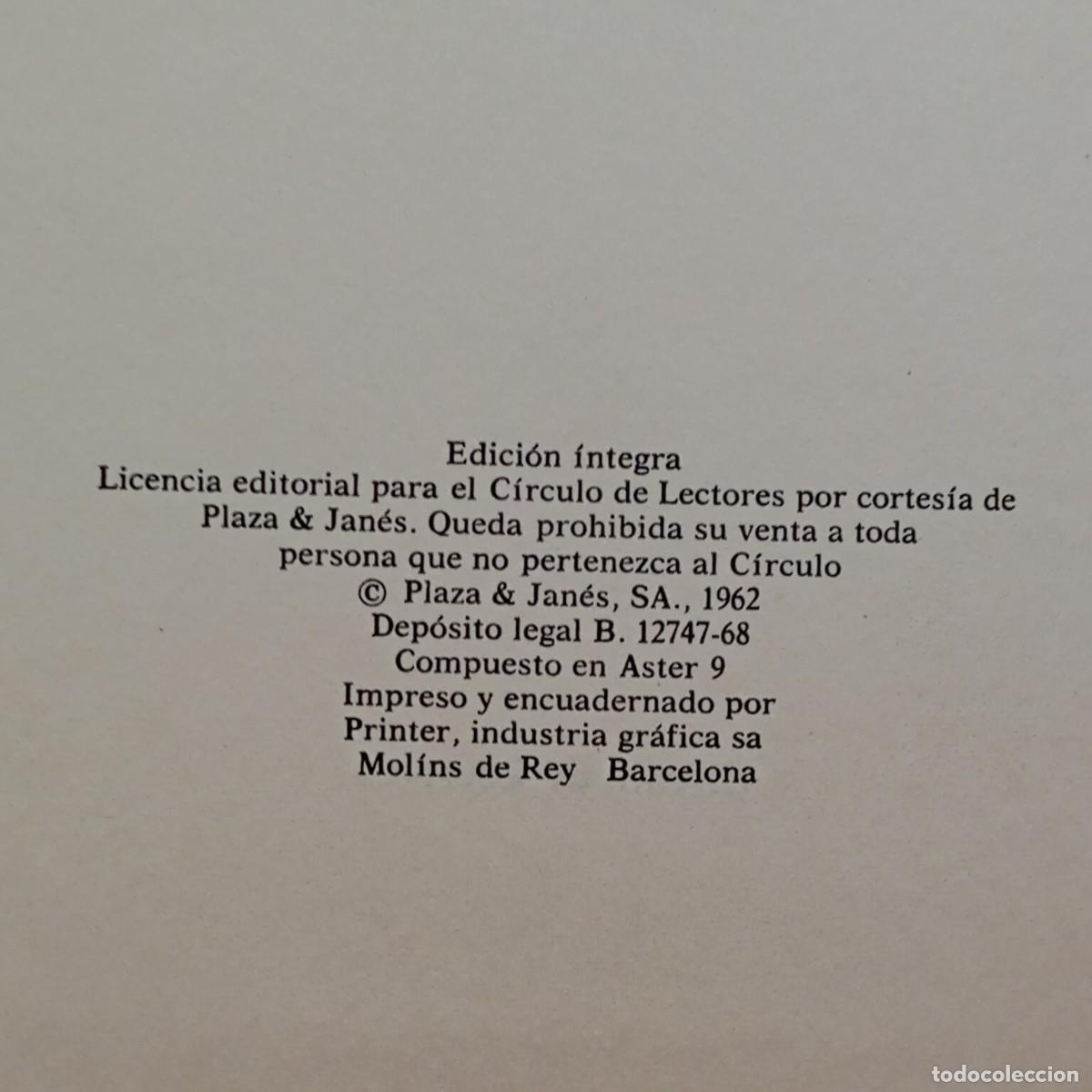 Libros de segunda mano: FRAN&Ccedil;OIS MAURIAC - LA FARISEA - C&Iacute;RCULO DE LECTORES - 1962 / 460-E - Foto 2