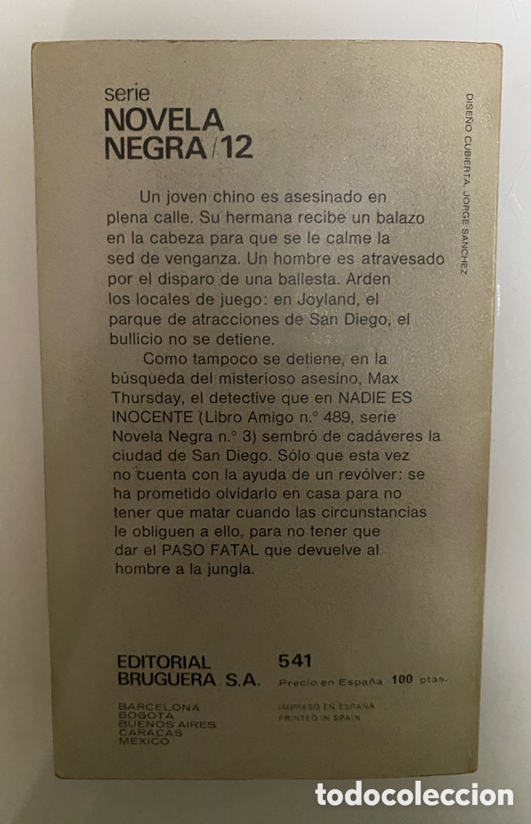 Libros de segunda mano: Paso fatal - MILLER, Wade - Foto 2