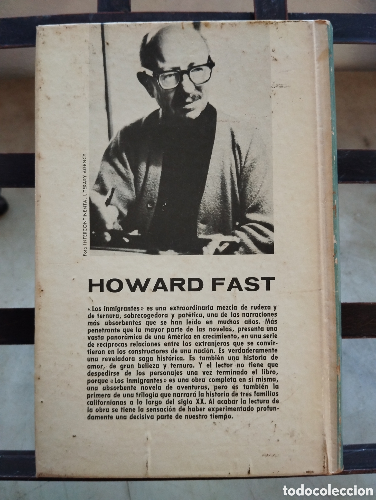 Libros de segunda mano: Los inmigrantes, (Howard Fast) - Foto 2