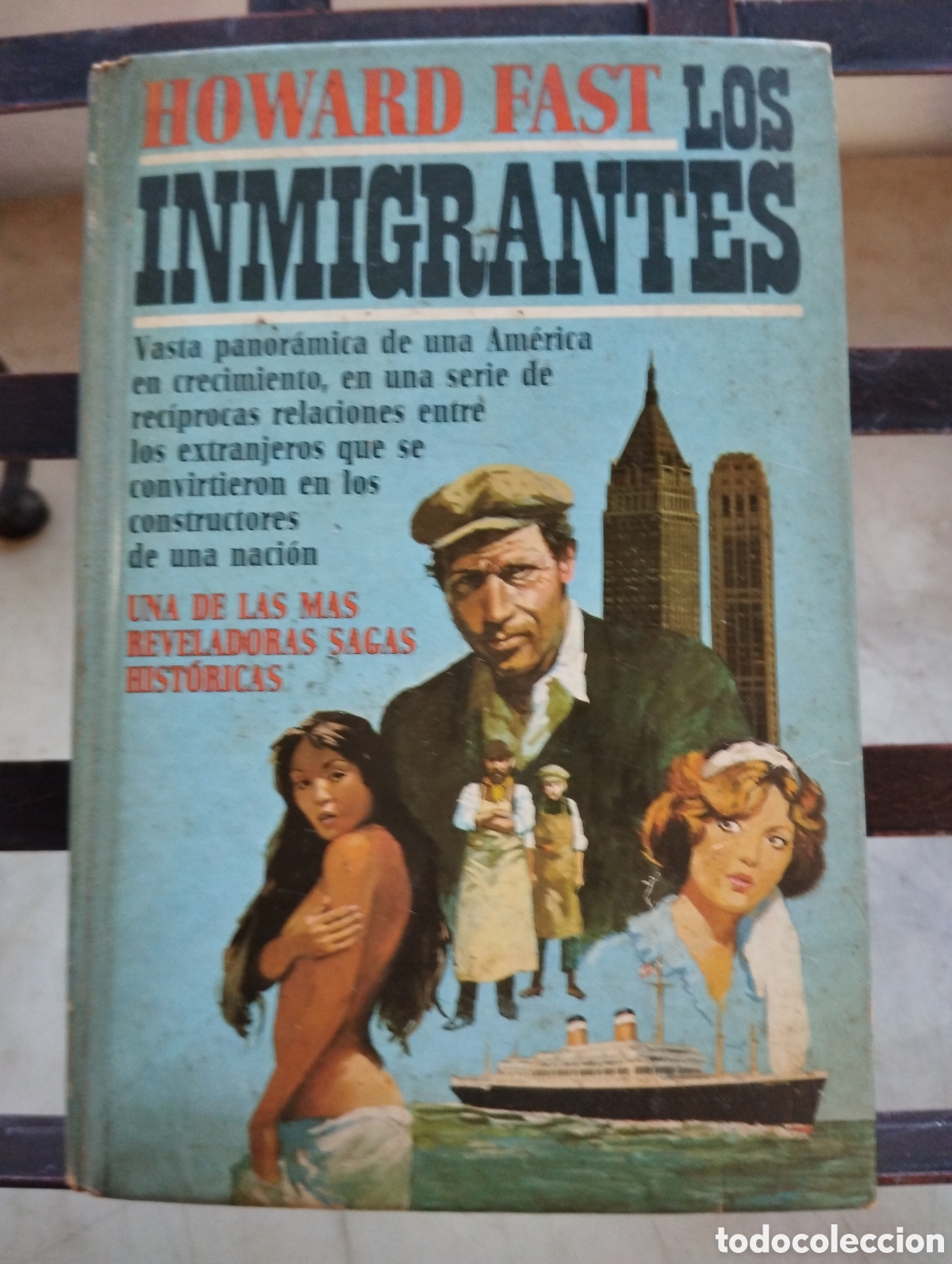 Libros de segunda mano: Los inmigrantes, (Howard Fast) - Foto 1