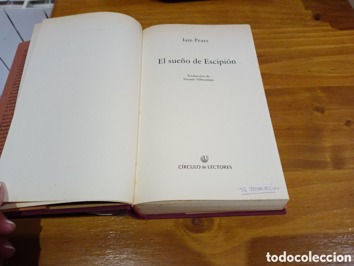 Libros de segunda mano: Iain Pears . El sue&ntilde;o de Escipi&oacute;n - Foto 3