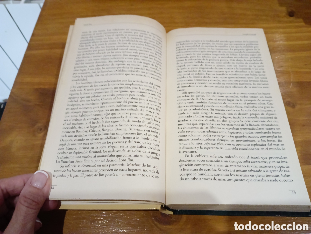 Libros de segunda mano: Joseph Conrad . Lord Jim - Foto 4