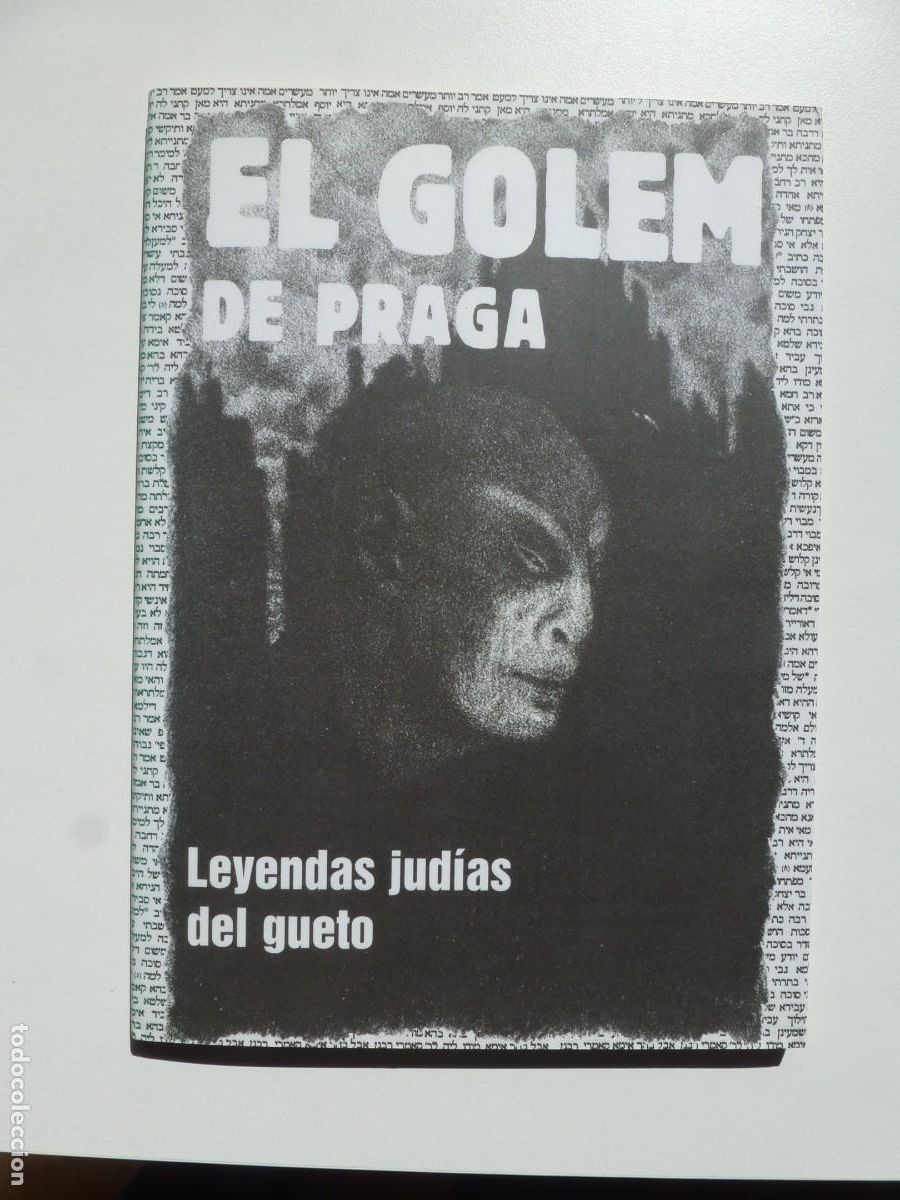 Libri di seconda mano: EL GOLEM DE PRAGA. LEYENDAS JUD&Iacute;AS DEL GUETO. EDICIONES VITALIS 2004