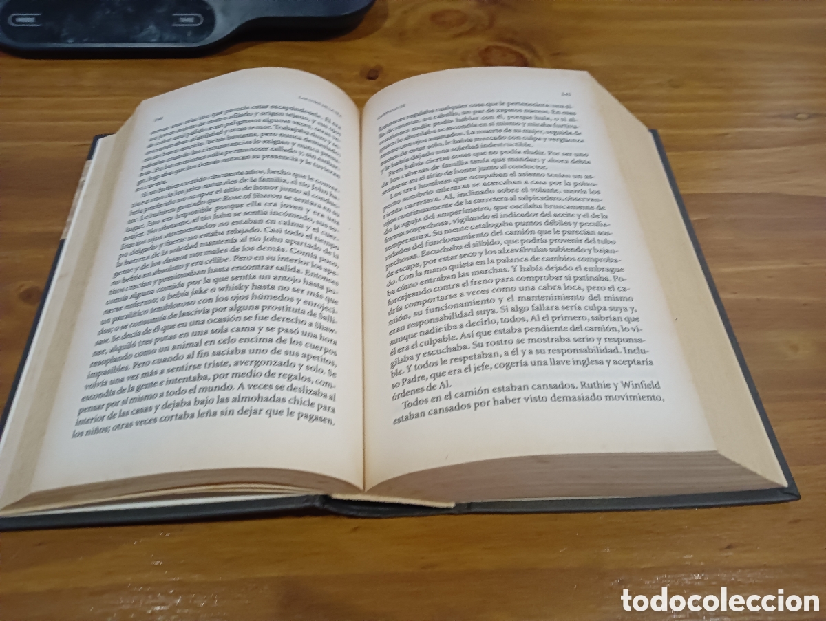 Libros de segunda mano: Las uvas de la ira. John Steinbeck - Foto 3