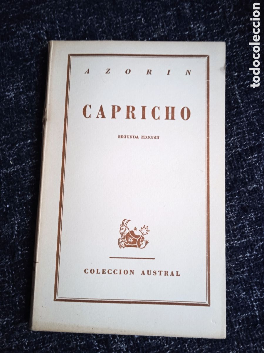 Libros de segunda mano: CAPRICHO / AZORIN - COLECCION AUSTRAL - Foto 1