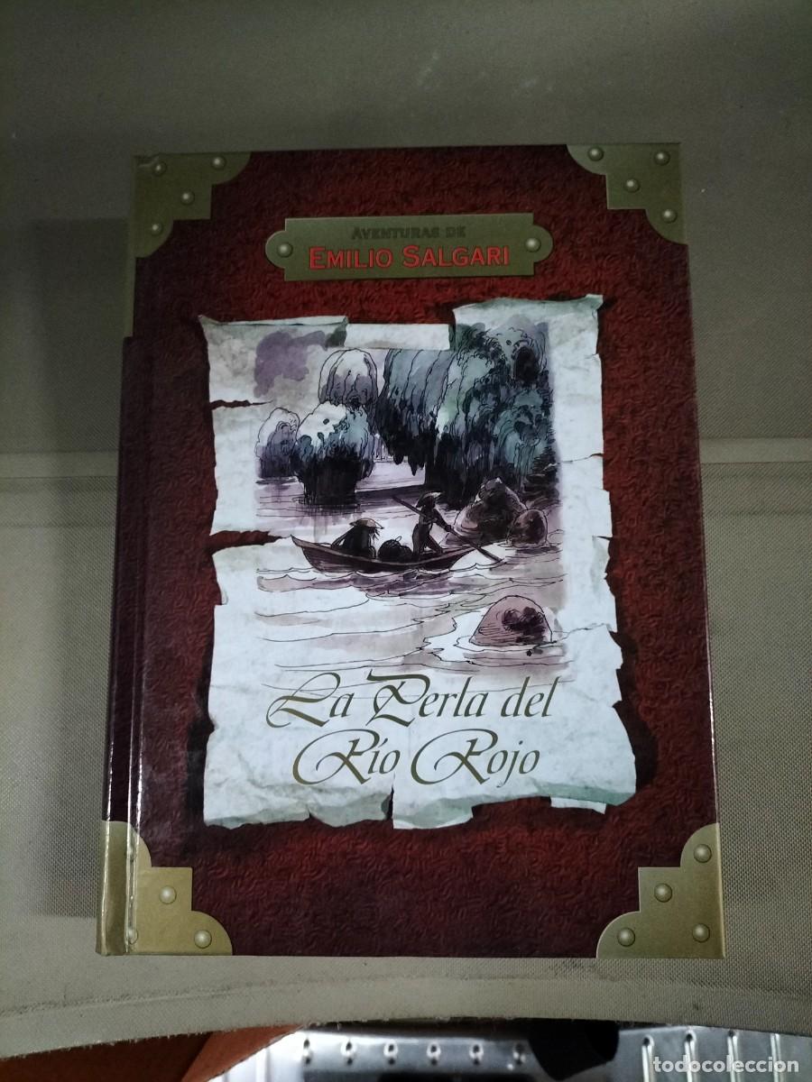 Libros de segunda mano: La perla del R&iacute;o Rojo - Emilio Salgari - Foto 1