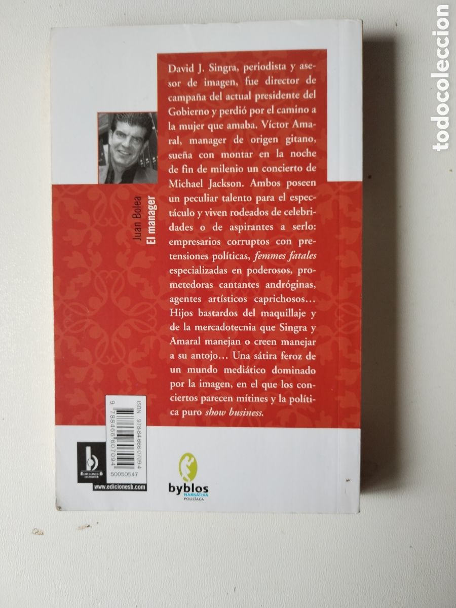 Libros de segunda mano: EL MANAGER/JUAN BOLEA - Foto 3