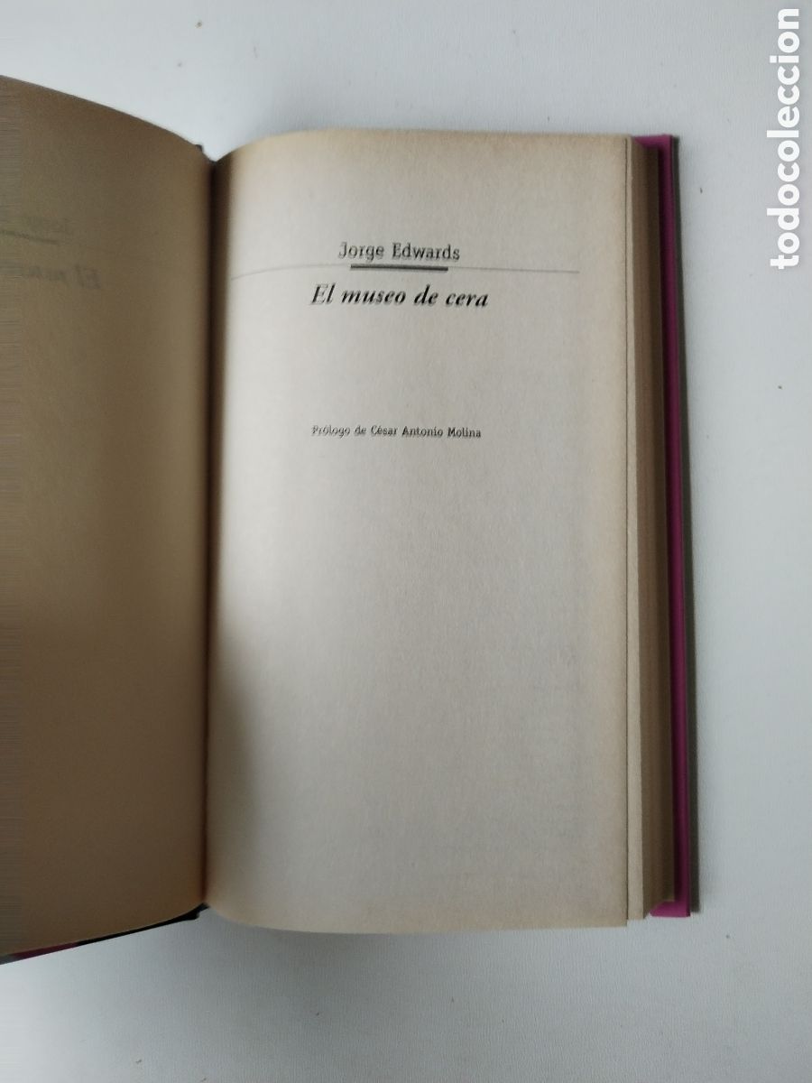 Libros de segunda mano: EL MUSEO DE CERA/JORGE EDWARS - Foto 2
