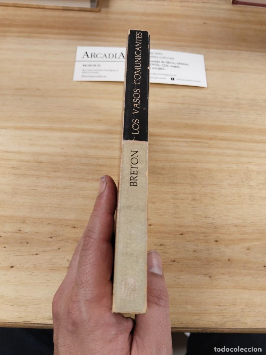Libros de segunda mano: Los Vasos Comunicantes - Andr&eacute; Breton - Foto 3