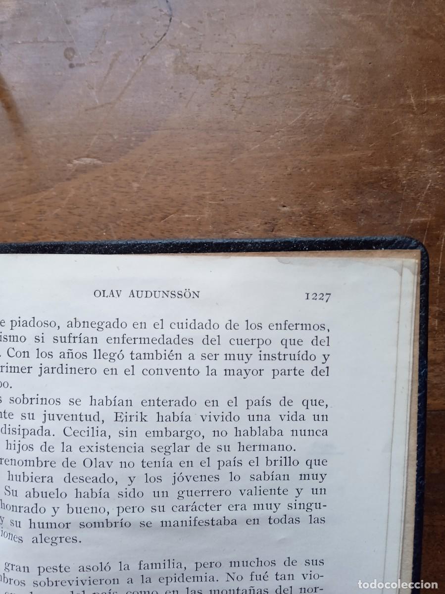 Libros de segunda mano: Sigrid Undset obras completas Janes - Foto 8