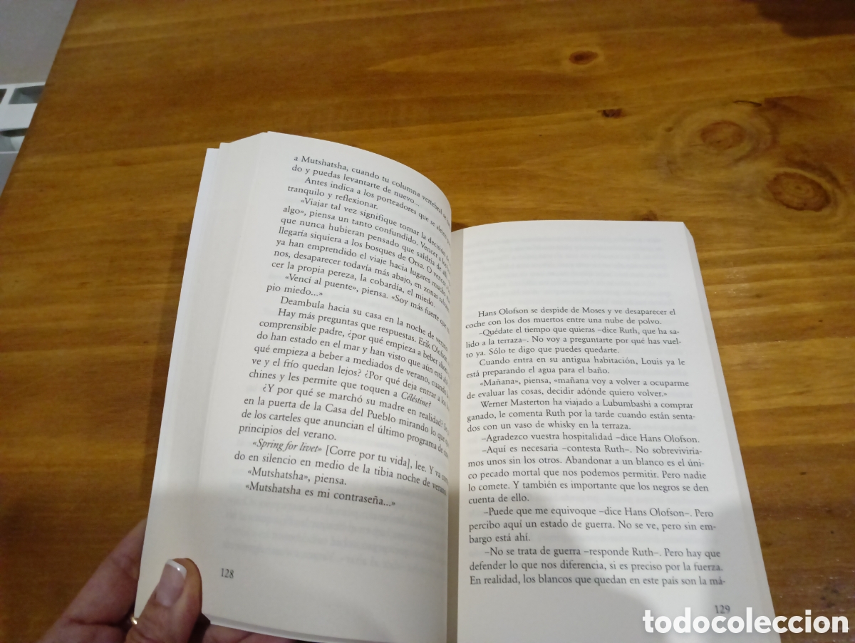 Libros de segunda mano: El ojo del leopardo. HENNING MANKELL - Foto 4