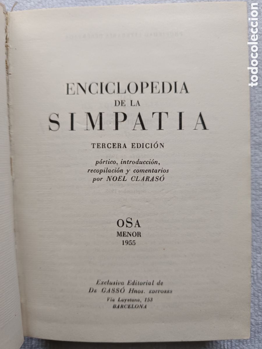 Libros de segunda mano: ENCICLOPEDIA DE LA SIMPATIA - Foto 3