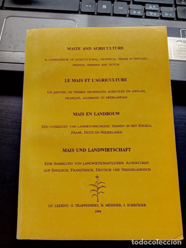 Libros de segunda mano: &rdquo;Compendio t&eacute;rminos agricolas&rdquo; (varios idiomas) - Foto 1