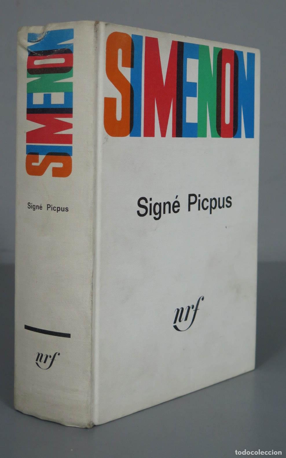Libros de segunda mano: Sign&eacute; Picpus Simenon 1964 - Foto 1