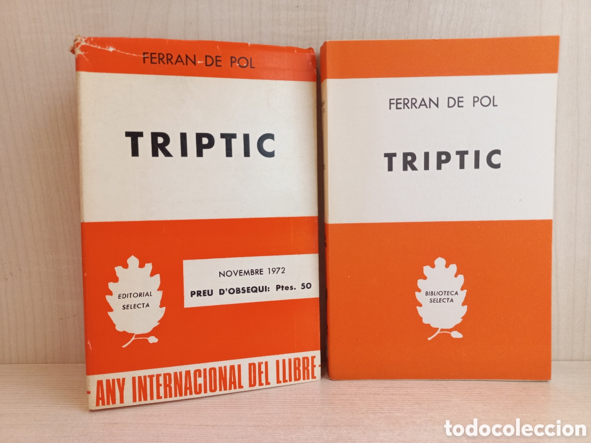 Libros de segunda mano: Triptic. Ferran de Pol. Editorial Selecta, primera edici&oacute;n, 1964. Catal&aacute;n. - Foto 5