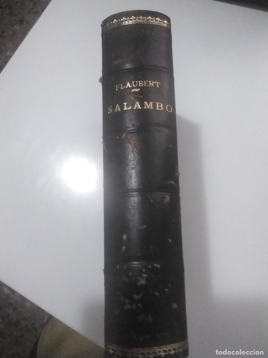 Libros de segunda mano: Flaubert Salambo 1944 libro encuadernado - Foto 1