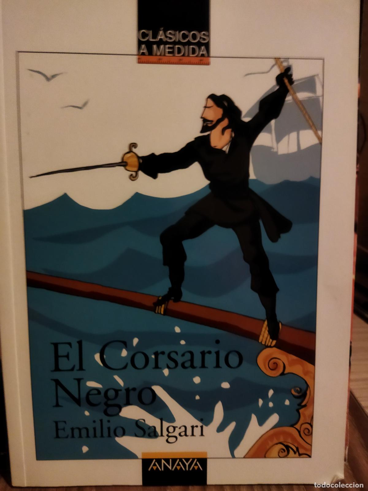 Libros de segunda mano: El corsario negro emilio Salgari - Foto 1