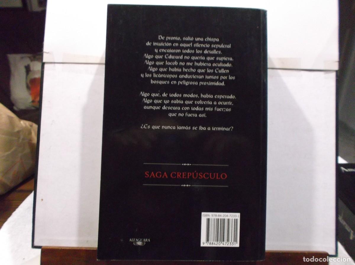 Libros de segunda mano: ECLIPSE - STEPHENIE MEYER - ALFAGUARA - 2009. - Foto 2