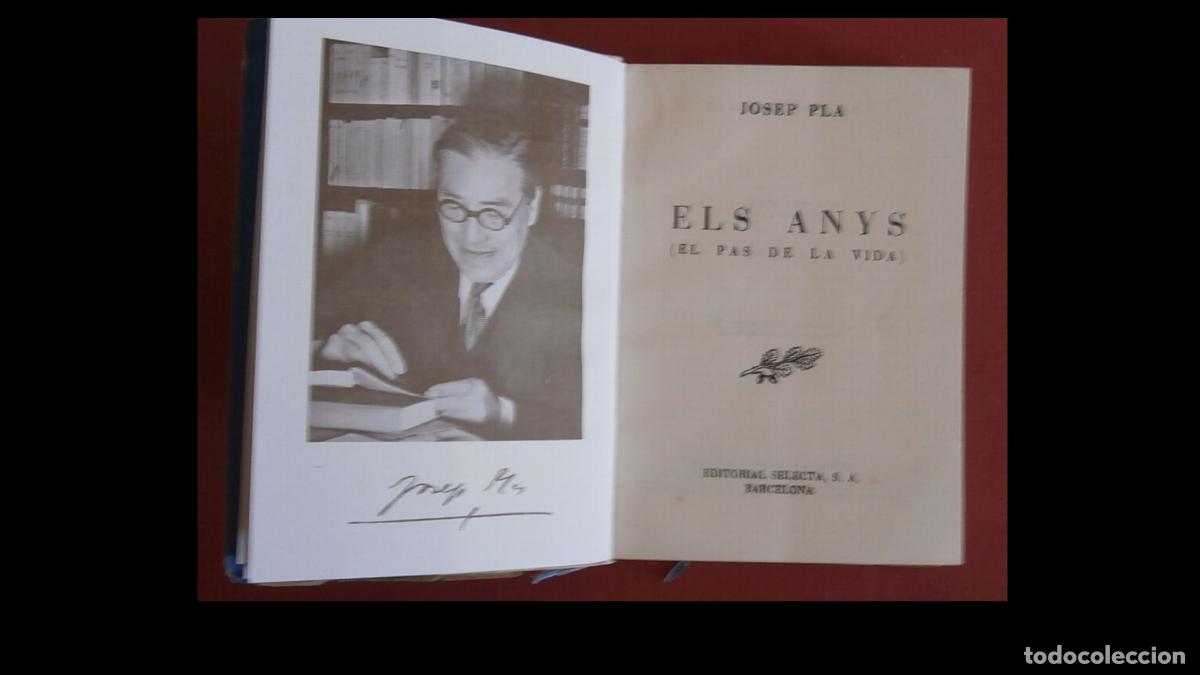 Libros de segunda mano: Els anys (El pas de la vida). Josep Pla - Foto 5