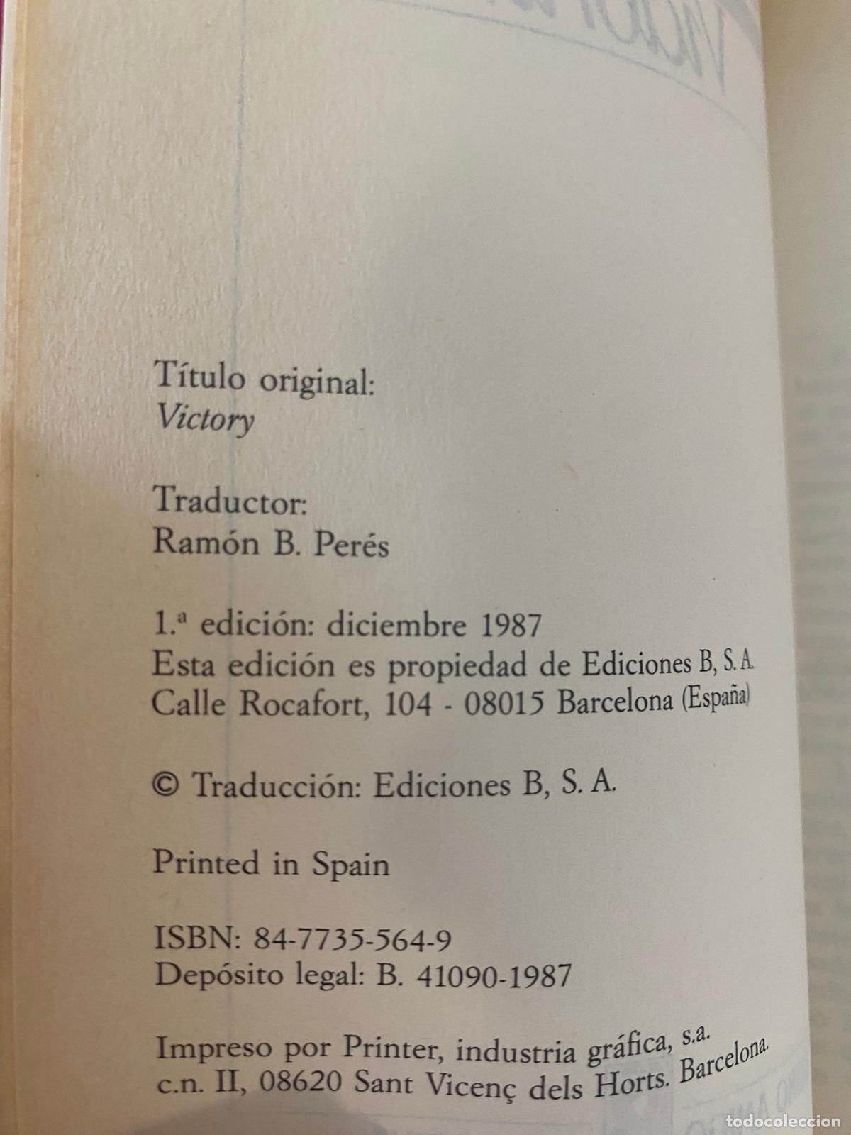 Libros de segunda mano: JOSEPH CONRAD - VICTORIA - Foto 2