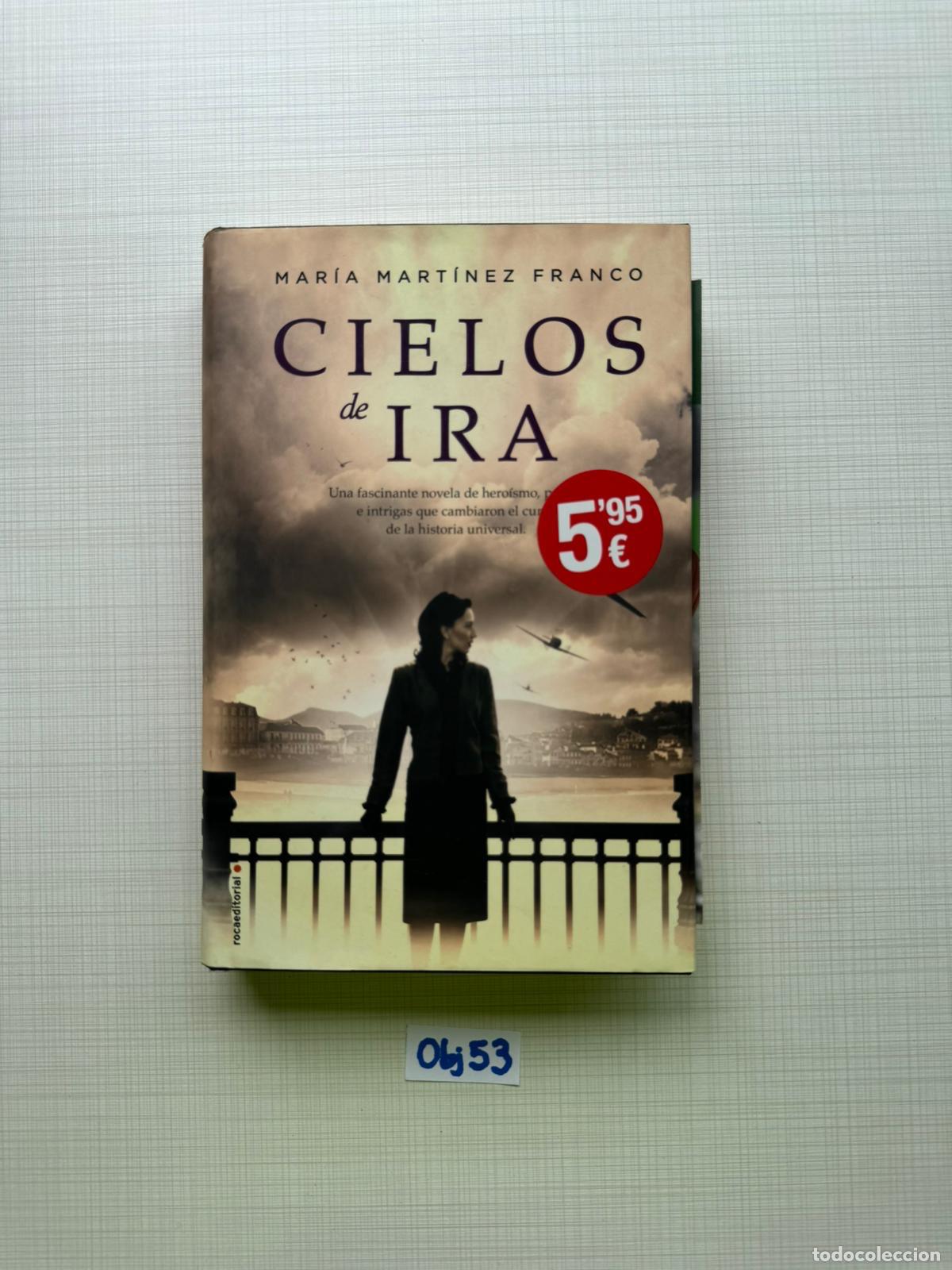 Libros de segunda mano: Libro: cielos de ira - Foto 1
