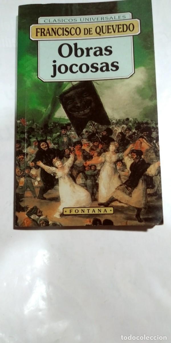 Libros de segunda mano: Obras jocosas Francisco de Quevedo - Foto 1