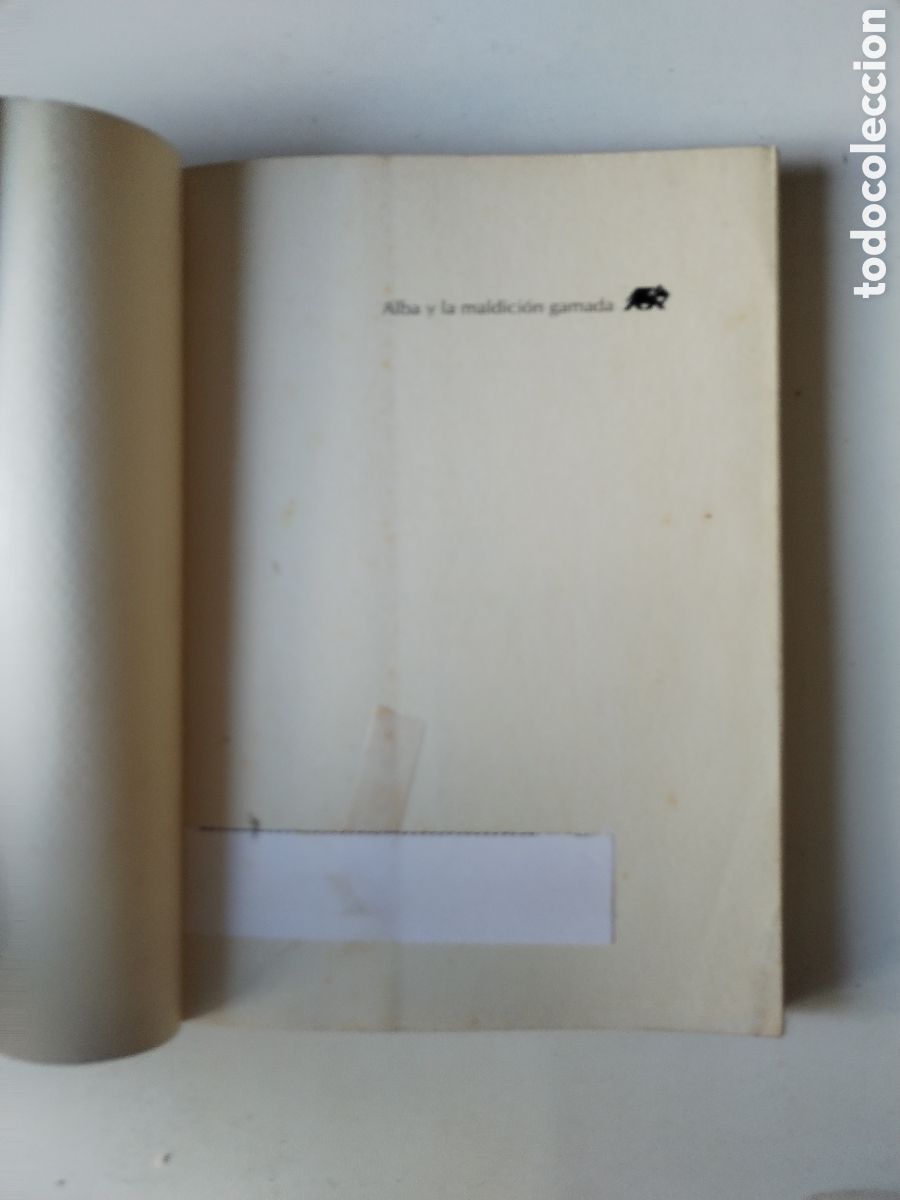 Libros de segunda mano: ALBA Y LA MALDICI&Oacute;N GAMADA/DANIEL MUJICA - Foto 2