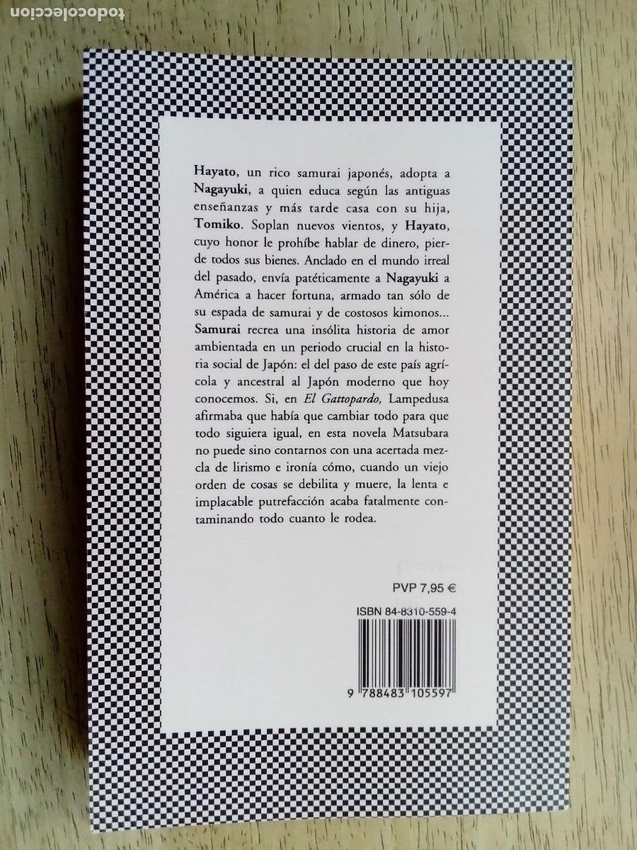 Libros de segunda mano: Samurai. Hisako Matsubara - Foto 2