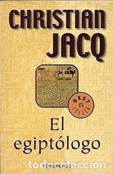 Libros de segunda mano: El egipt&oacute;logo. Christian Jacq - Foto 1
