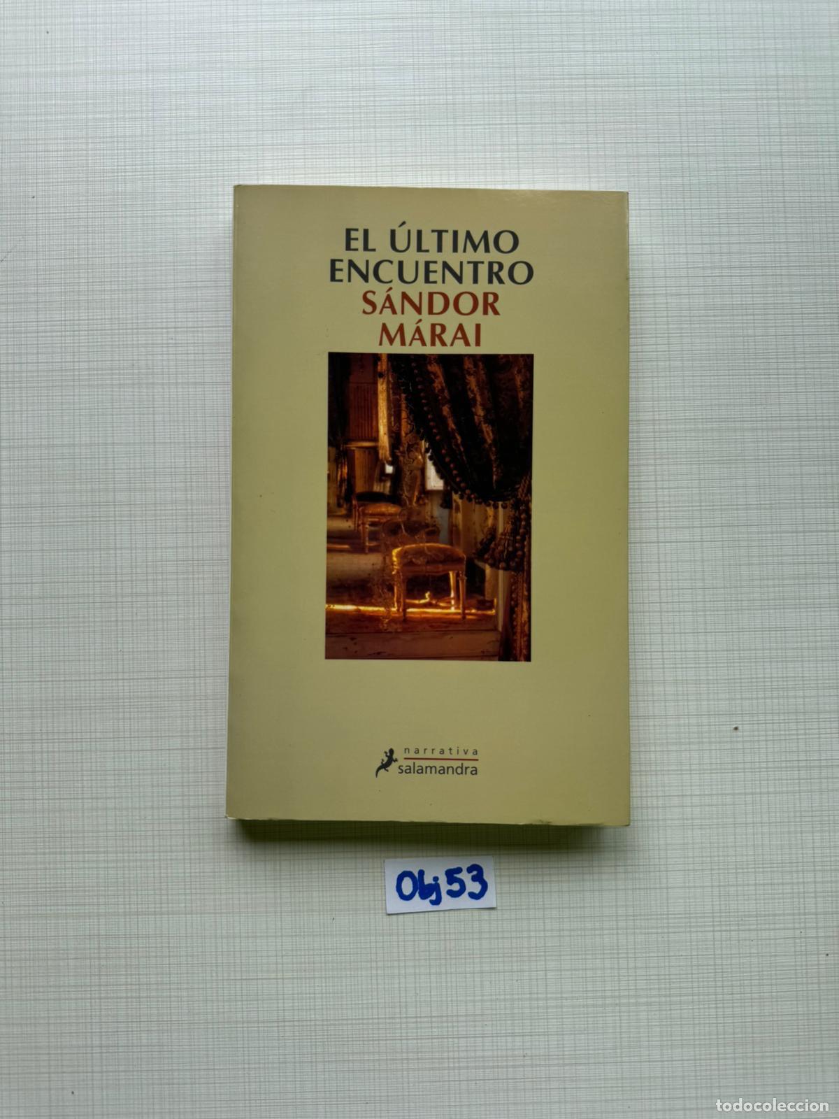 Libros de segunda mano: Libro: el &uacute;ltimo encuentro - Foto 1