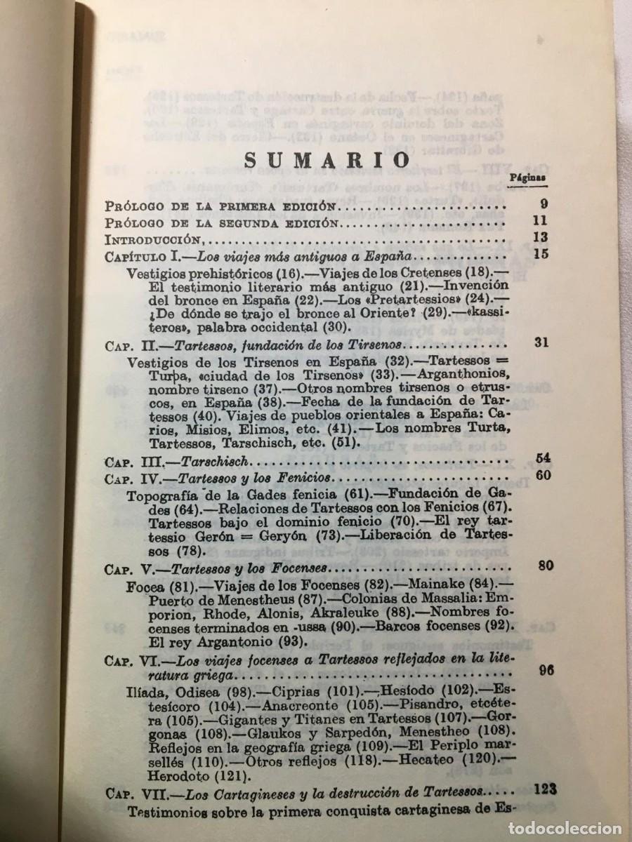 Libros de segunda mano: Libro Tartessos de Adolf Schulten - Foto 4