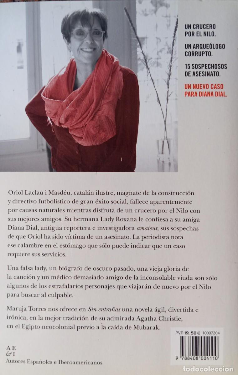 Libros de segunda mano: SIN ENTRA&Ntilde;AS - MARUJA TORRES - Foto 2