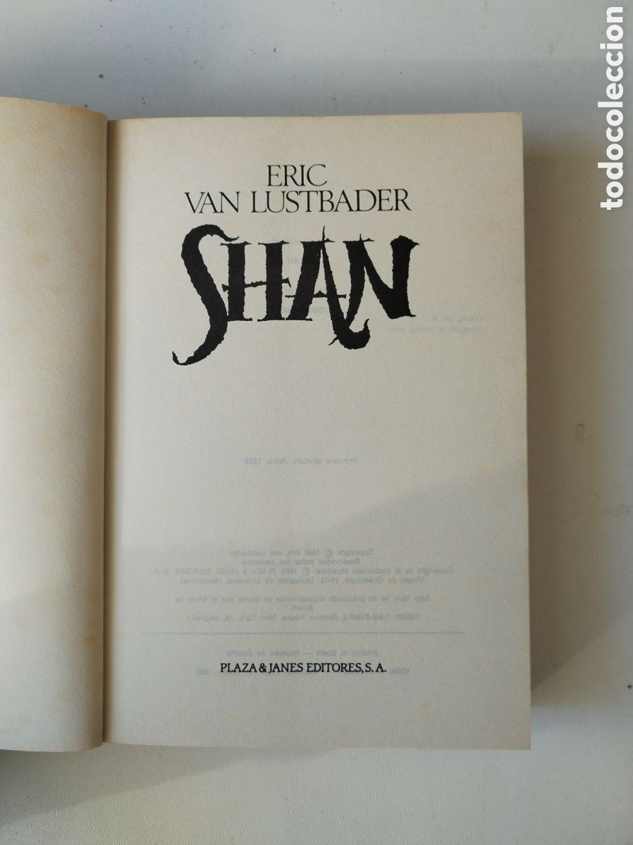 Libros de segunda mano: SHAN/ERIC VAN LUSTRADER - Foto 3