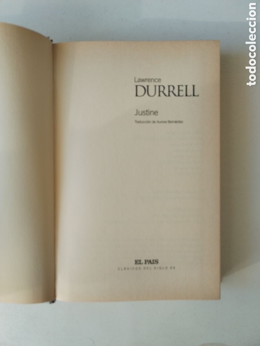 Libros de segunda mano: JUSTINE/LAWRENCE DURRELL - Foto 2