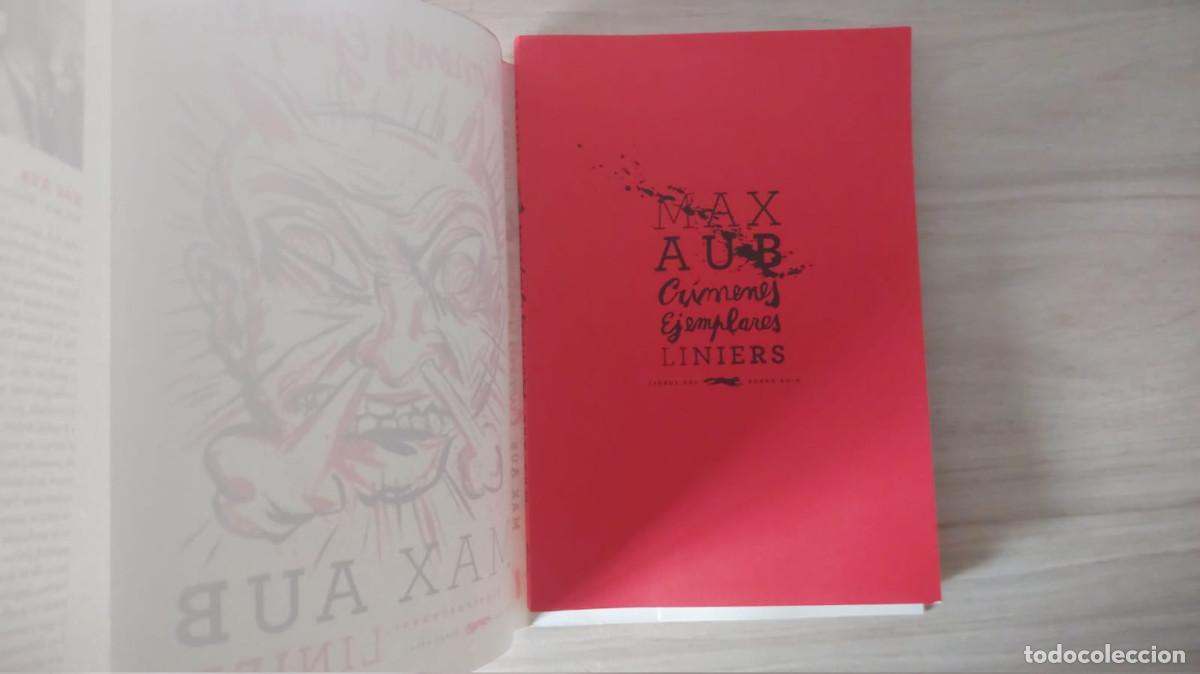 Libros de segunda mano: Cr&iacute;menes ejemplares Max Aub Ilus.: Liniers - Foto 2