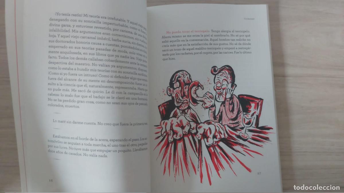 Libros de segunda mano: Cr&iacute;menes ejemplares Max Aub Ilus.: Liniers - Foto 4