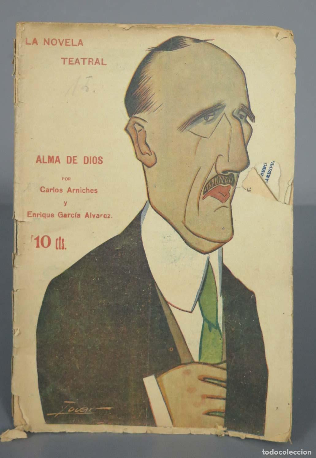 Libros de segunda mano: ALMA DE DIOS. CARLOS ARNICHES - Foto 1
