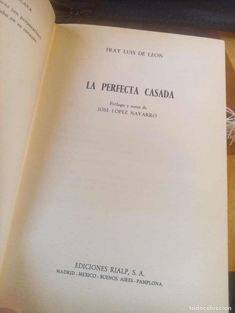 Libros de segunda mano: Libro La Perfecta Casada 1968 - Foto 3