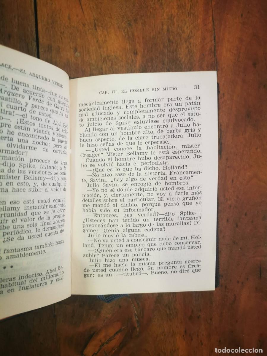 Libros de segunda mano: WALLACE, Edgar. El arquero verde (Crisol; 189) - Foto 5