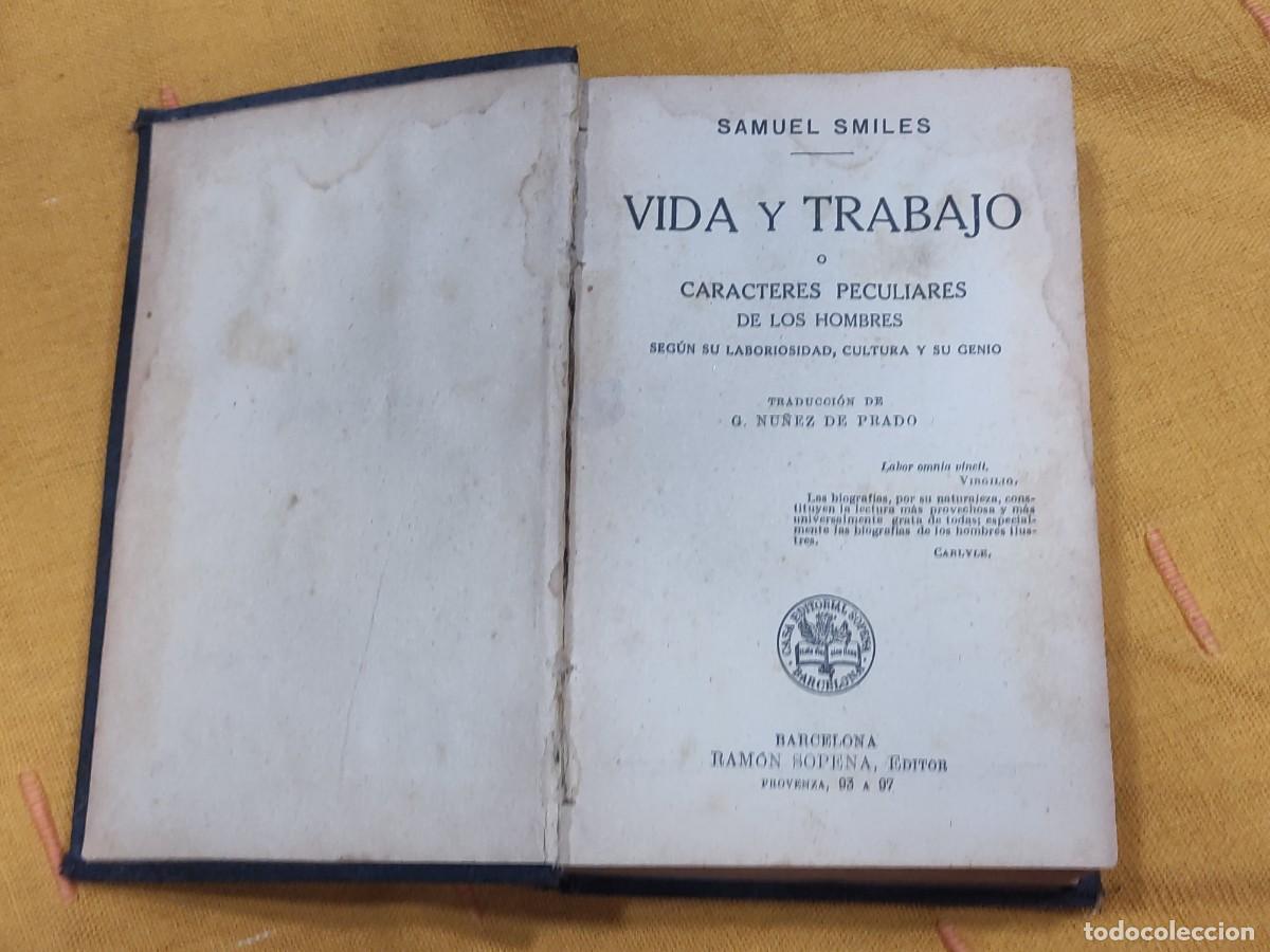 Libros de segunda mano: Libro vida y trabajo - Foto 4