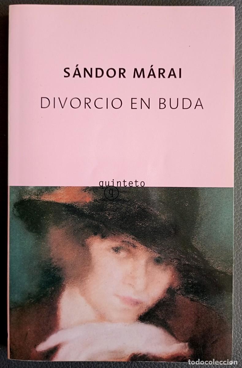 Libros de segunda mano: S&aacute;ndor M&aacute;rai . Divorcio en Buda - Foto 1
