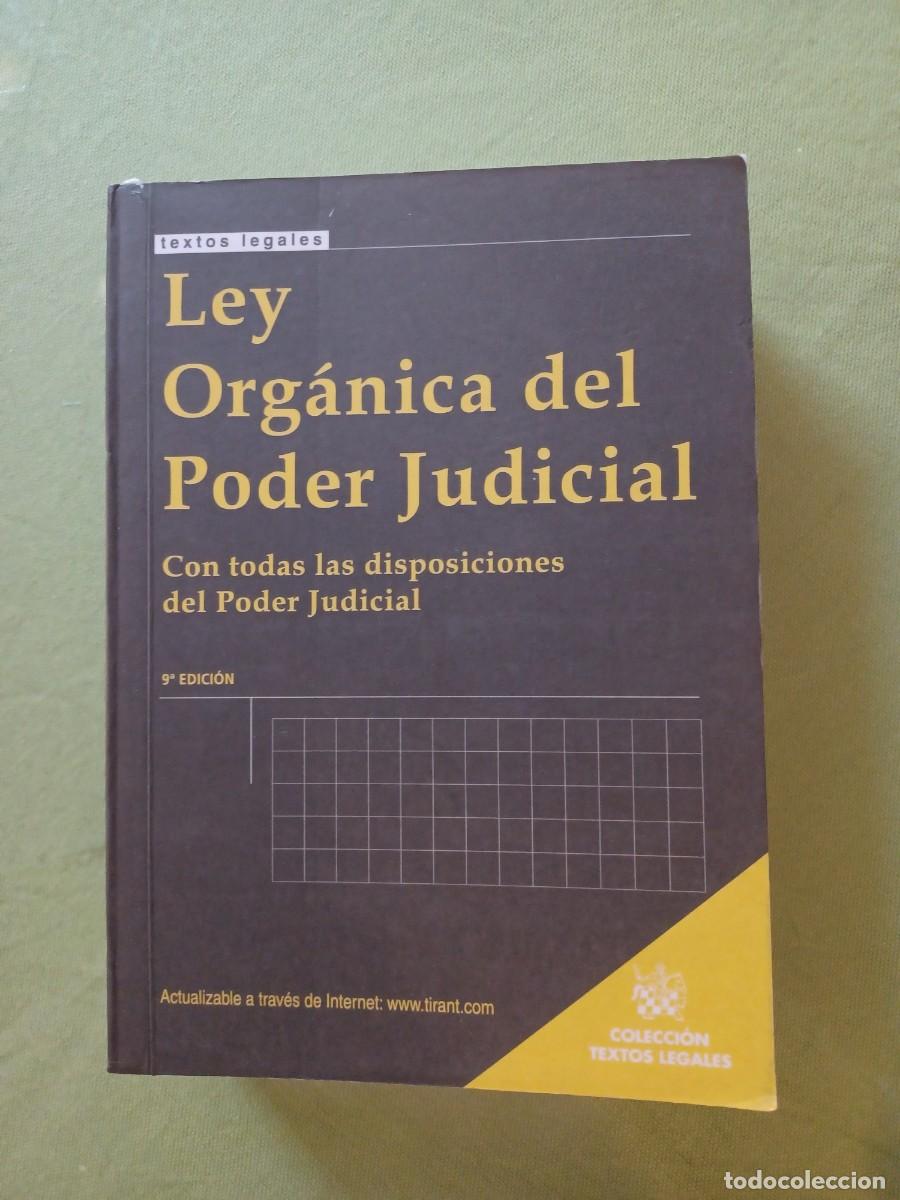 Libros de segunda mano: Ley org&aacute;nica del poder judicial. Edicion del 2008. - Foto 1