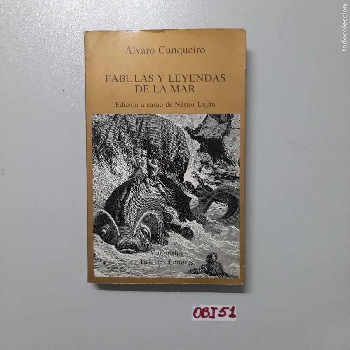 Libros de segunda mano: Libro: f&aacute;bulas y leyendas de la mar - Foto 1