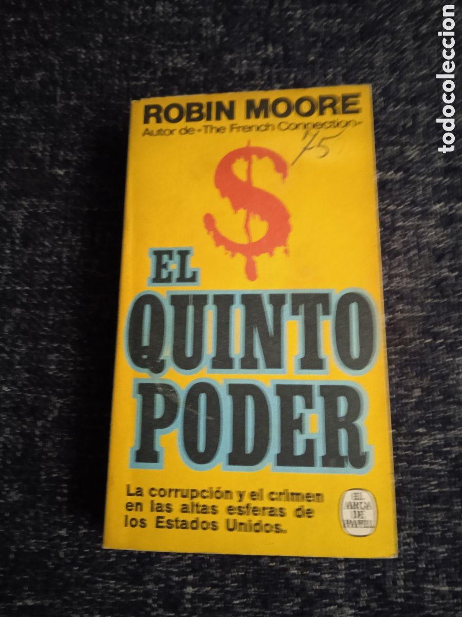 Libros de segunda mano: El quinto poder. / robin moore. -Ed plaza janes - Foto 1