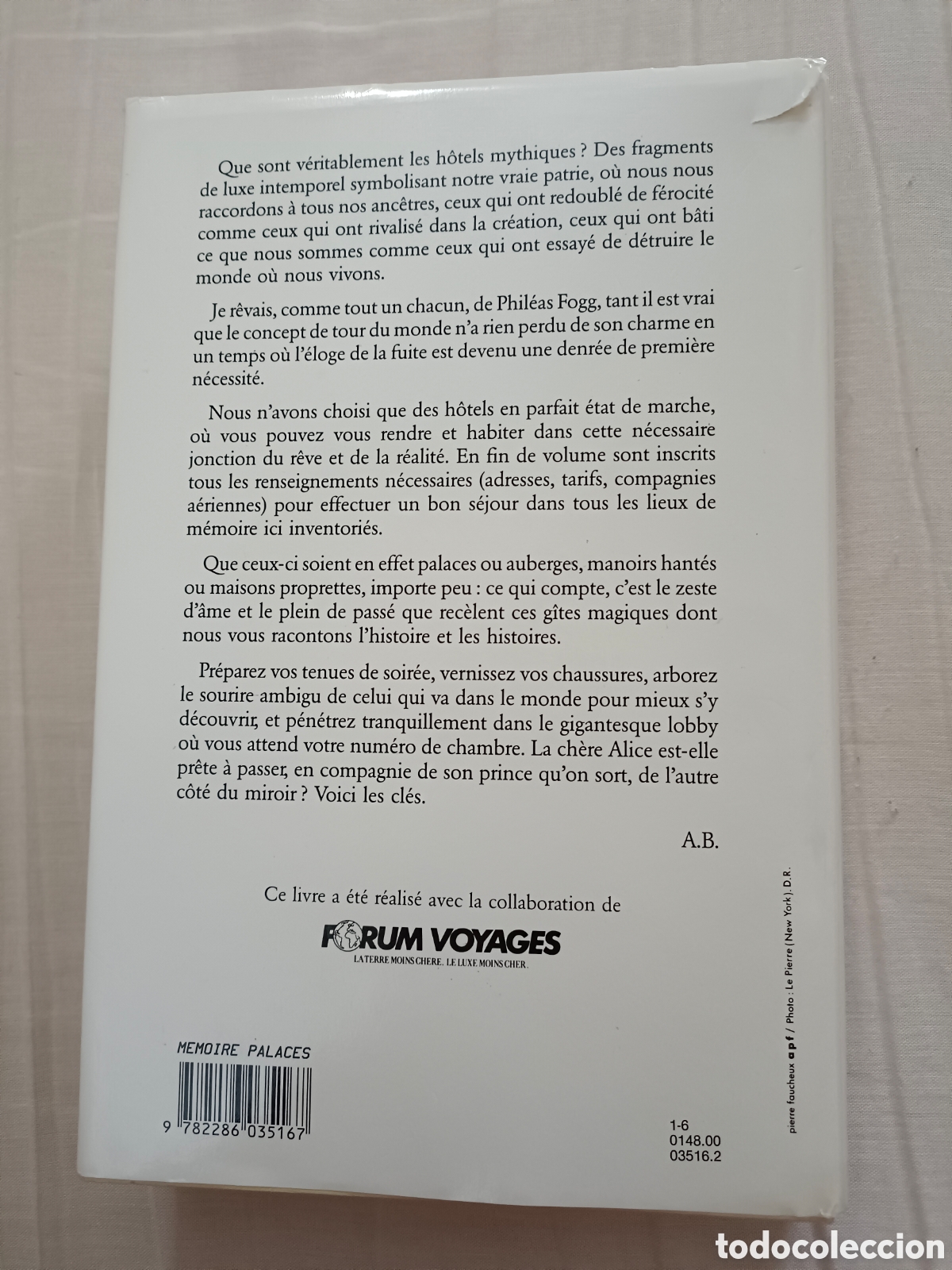 Libros de segunda mano: La m&eacute;moire des palaces - Foto 2