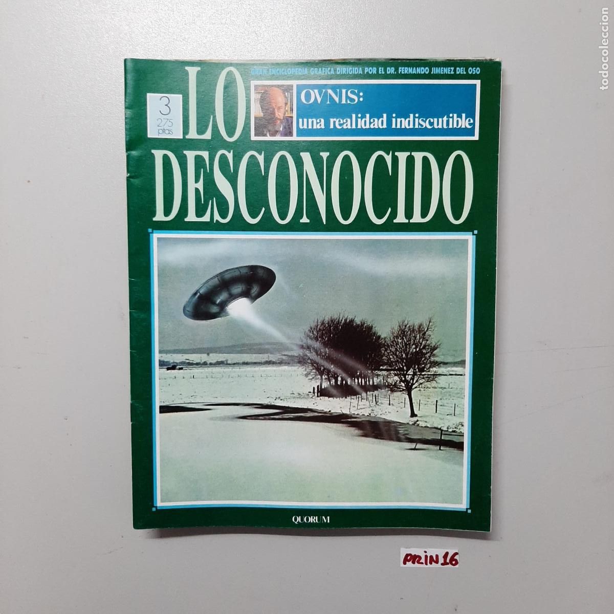 Libros de segunda mano: Libro: lo desconocido - Foto 1