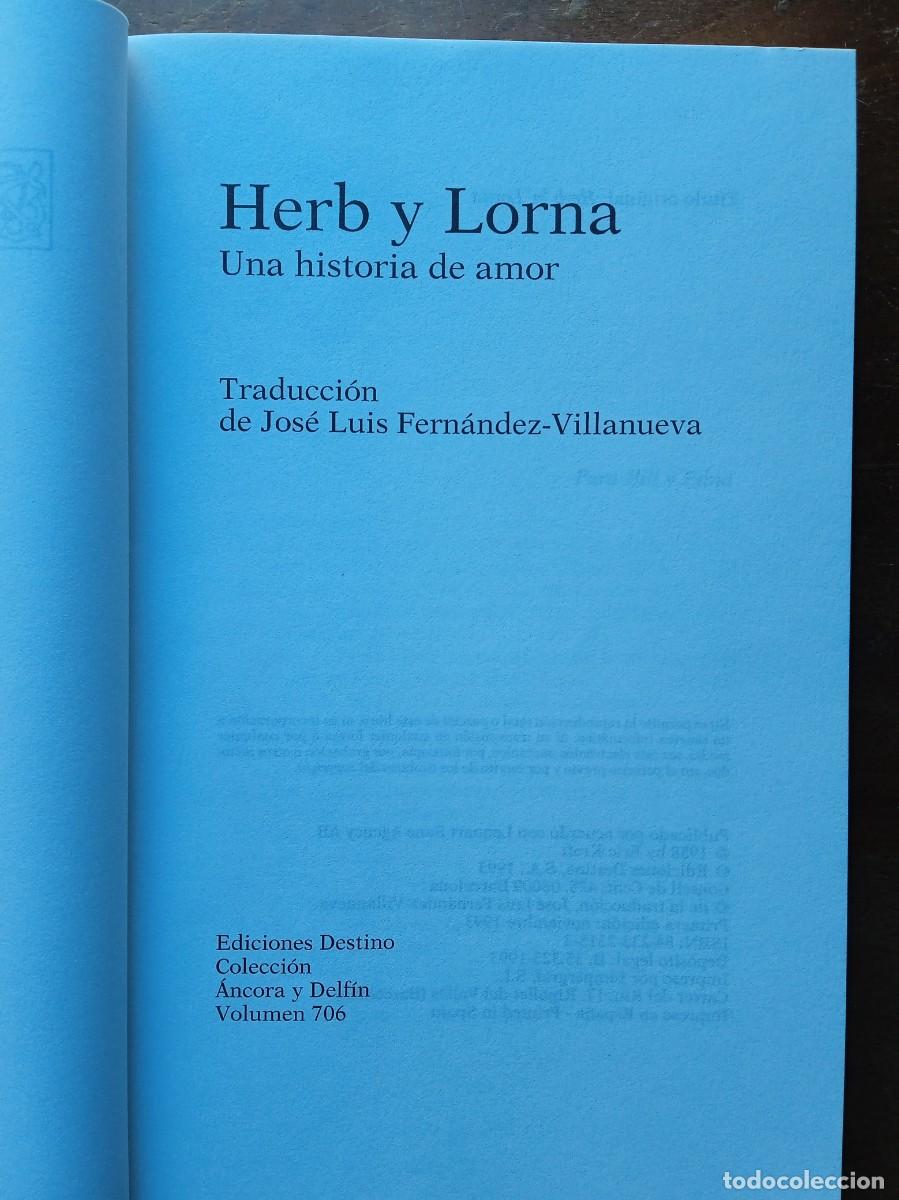 Libros de segunda mano: Eric Kraft. Herb y Lorna - Foto 3