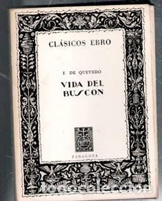 Libros de segunda mano: Vida del Busc&oacute;n, F. de Quevedo - Foto 1