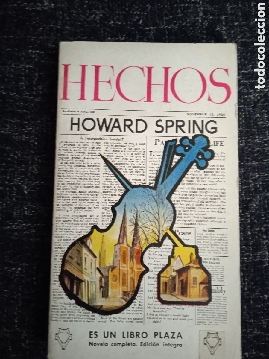 Libros de segunda mano: HECHOS. / HOWARD SPRING. - LIBRO PLAZA - Foto 1